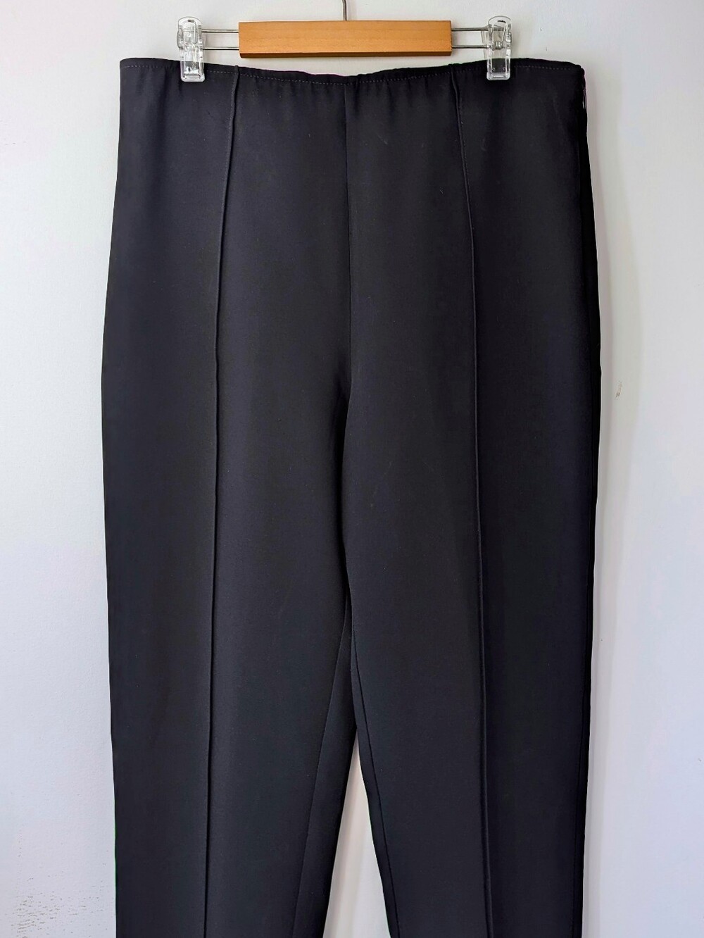 Cinq à Sept Brianne Slim Fit Black Trouser Pant - Picture 5 of 14
